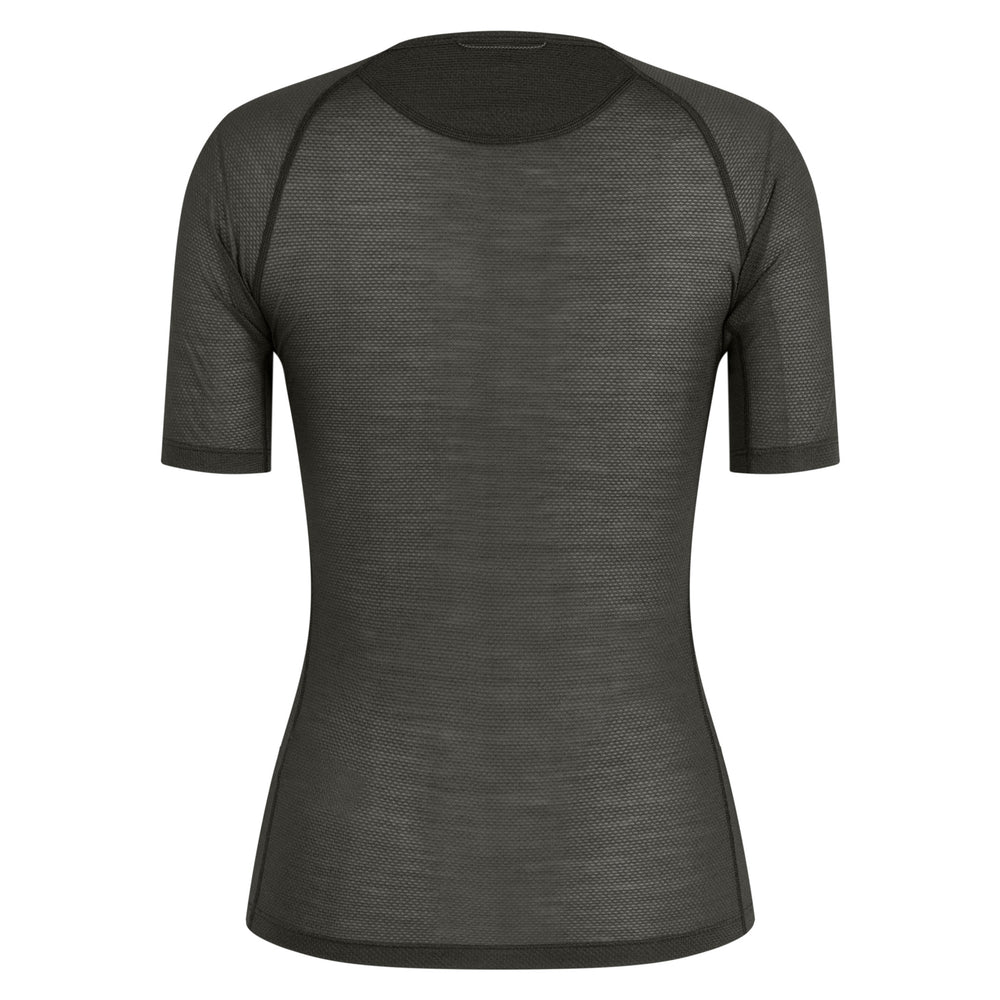 Rapha Women's Merino Lightweight Base Layer - Short Sleeve (Dark Green) - Dragonspine Cycling