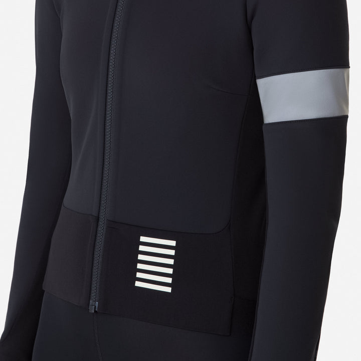 Rapha Women's Pro Team Winter Jacket (Black/White) - Dragonspine Cycling