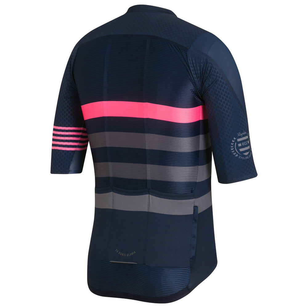 Rapha Men's RCC Pro Team Aero Jersey (Dark Navy) - Dragonspine Cycling