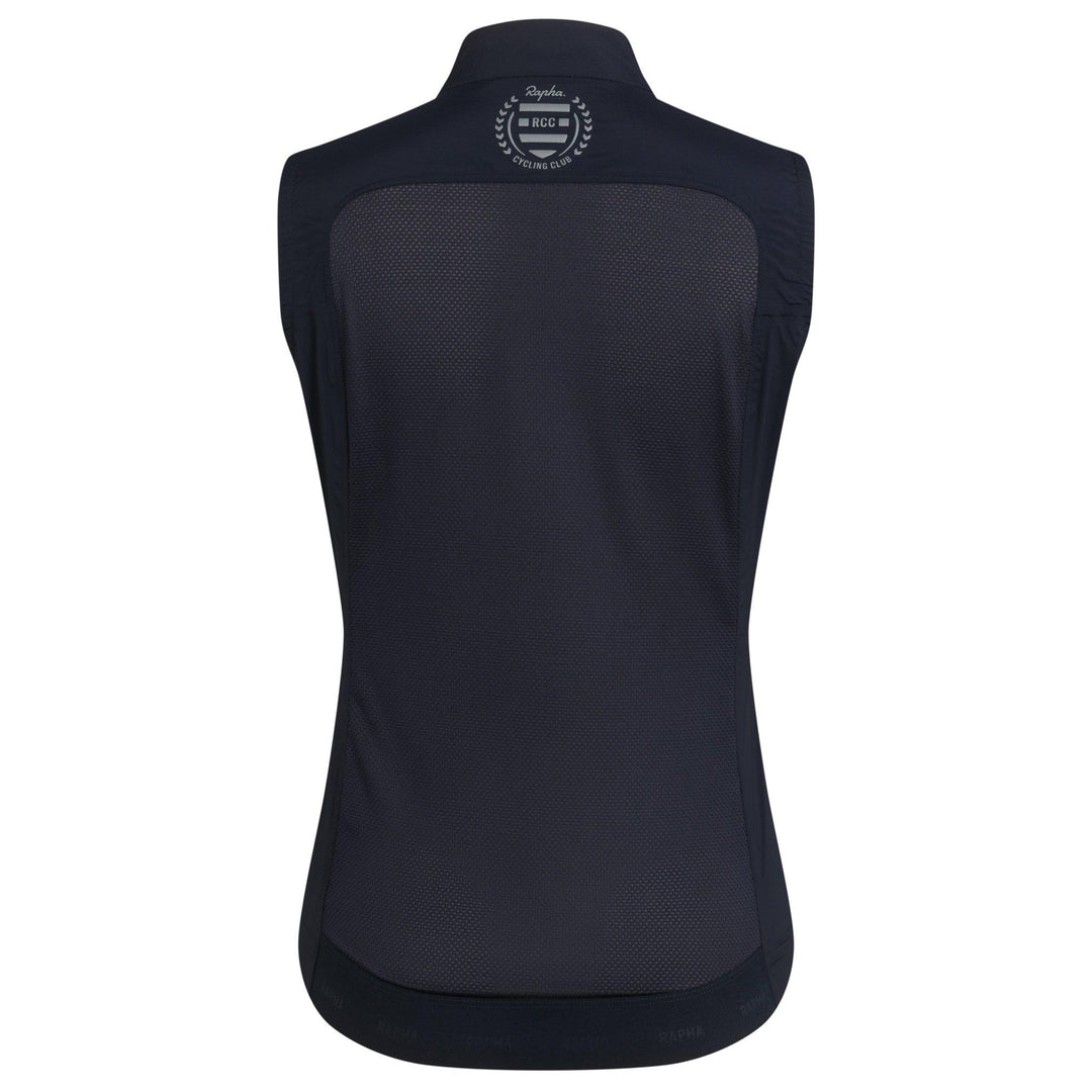 Rapha Women's RCC Pro Team Lightweight Gilet (Dark Navy) - Dragonspine Cycling
