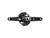 Cranksets and Arms SRAM SRAM X0 Eagle T-Type Wide Crankset - 175mm 12-Speed 32t Chainring Direct Mount 2-Guards DUB Spindle Interface BLK Dark Slate Gray