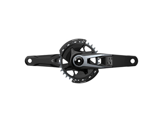 SRAM X0 Eagle T-Type Wide Crankset - 175mm 12-Speed 32t Chainring Direct Mount 2-Guards DUB Spindle Interface BLK