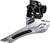 Front Derailleurs and Parts Shimano Shimano 105 FD-R7000-BSML Front Derailleur - 11-Speed Double 31.8mm Clamp Band Down-Swing Front Derailleur BLK Dark Slate Gray