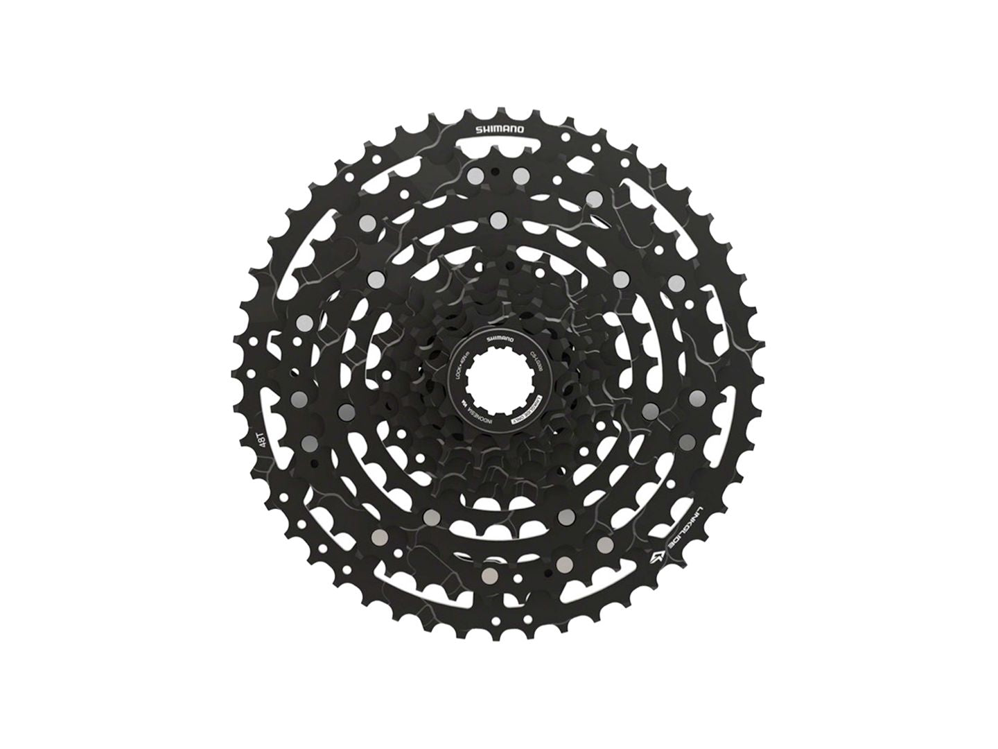 Shimano CUES  CS-LG300-10 Cassette - 10-Speed 11-39t LINKGLIDE Black