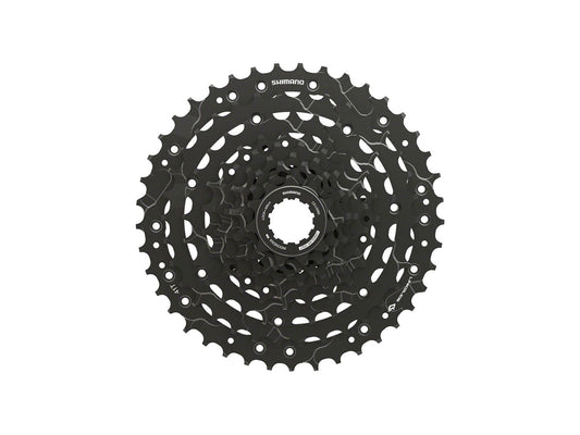 Shimano CUES  CS-LG300-9 Cassette - 9-Speed 11-36t LINKGLIDE Black