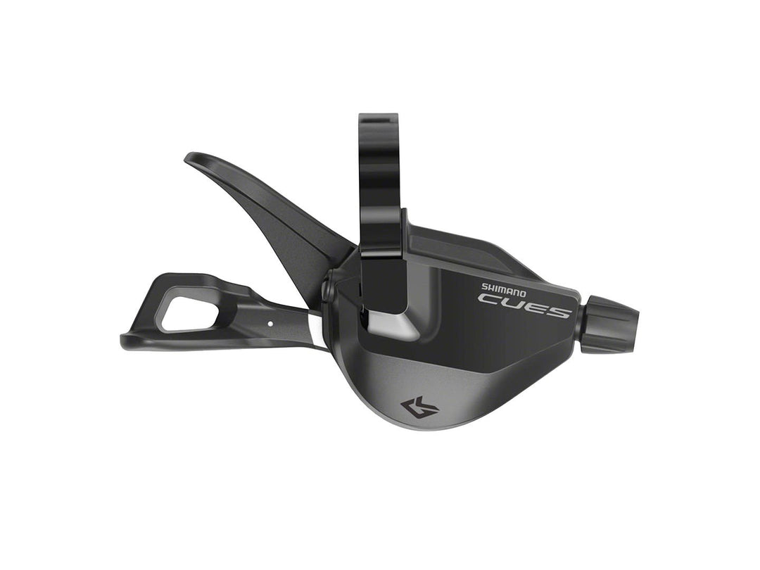 Shifters Shimano Shimano CUES SL-U6000-10R Shifter - Right 10-Speed Rapidfire Plus Black Dark Slate Gray