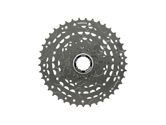 Shimano CUES  CS-LG400-9 Cassette - 9-Speed 11-36t LINKGLIDE Black