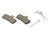Disc Brake Pads Shimano Shimano D03S-RX Disc Brake Pad Spring - Resin Compound Stainless Steel Back Plate One Pair Slate Gray