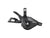 Shifters Shimano Shimano Deore SL-M6100-R Right Shift Lever - 12-Speed RapidFire Plus Black Dark Slate Gray