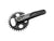 Cranksets and Arms Shimano Shimano Deore FC-M6120-1 Crankset - 170mm 12-Speed 32t Black Dark Slate Gray