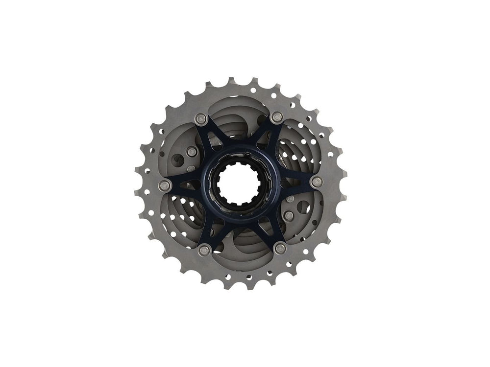 Cassettes and Cogs Shimano Shimano Dura Ace CS-R9100 Cassette - 11 Speed 11-30t Silver/Gray Dark Slate Gray