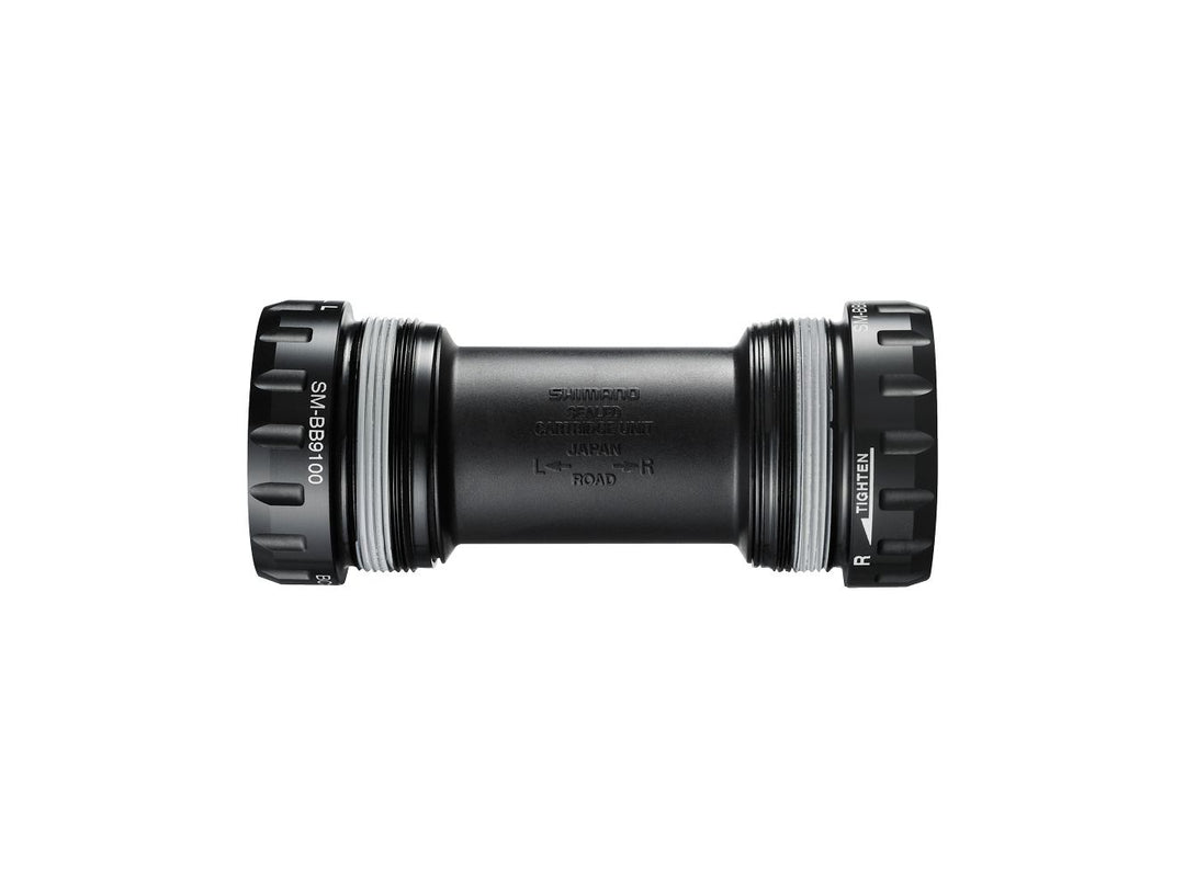 Bottom Brackets Shimano Shimano Dura-Ace R9100 Hollowtech II English Bottom Bracket Dark Slate Gray
