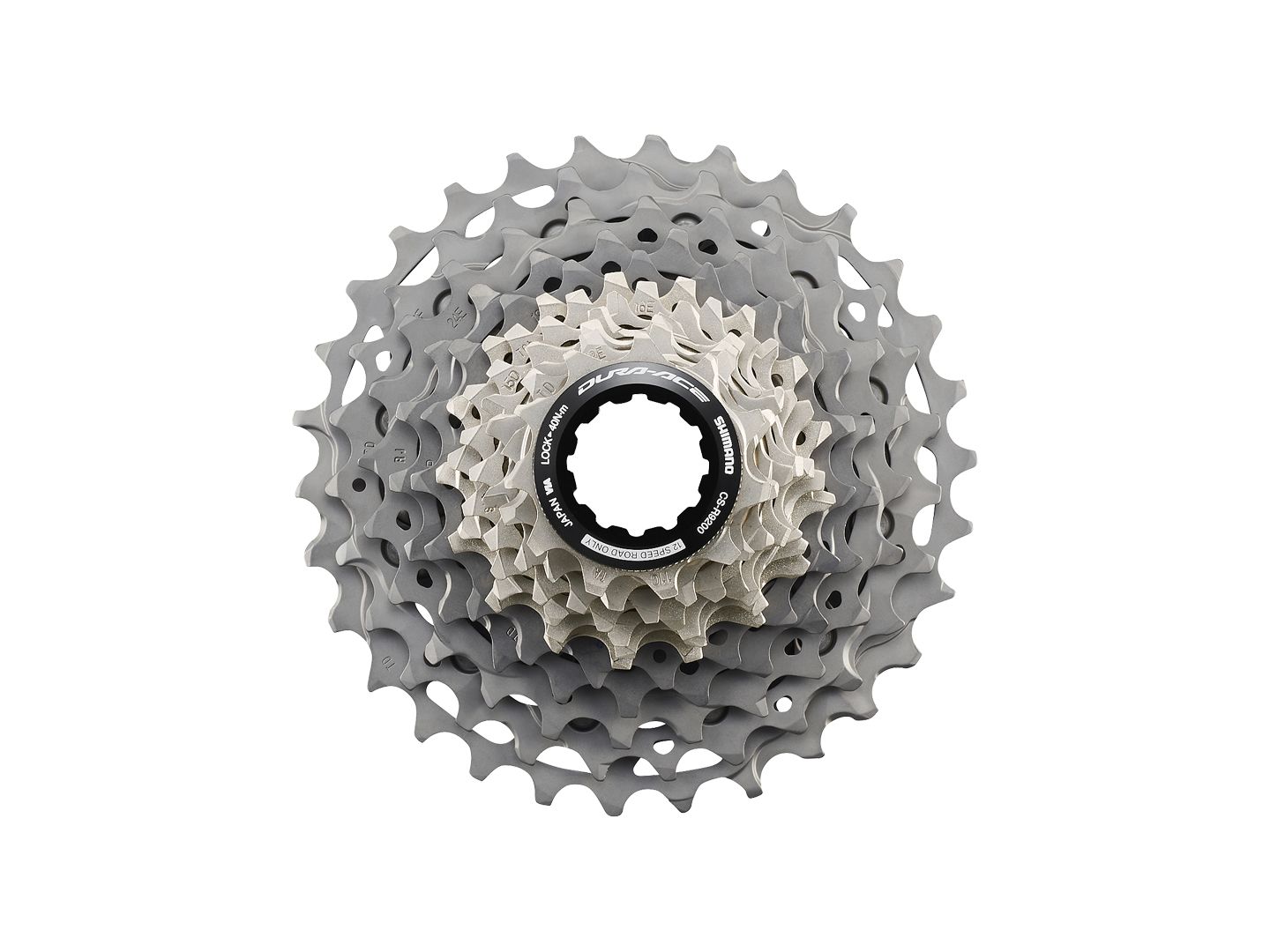 Shimano Dura-Ace CS-R9200 Cassette - 12-Speed 11-30t Gray