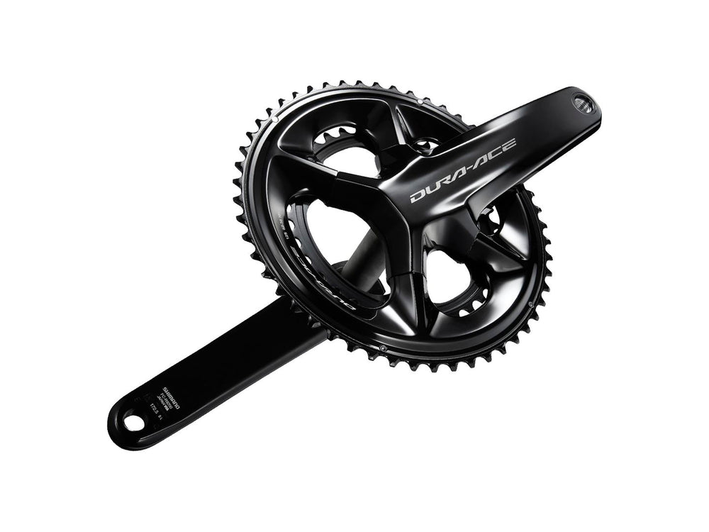 Cranksets and Arms Shimano Shimano Dura-Ace FC-R9200 Crankset - 175mm 12-Speed 50/34t Hollowtech II Spindle Interface BLK Black