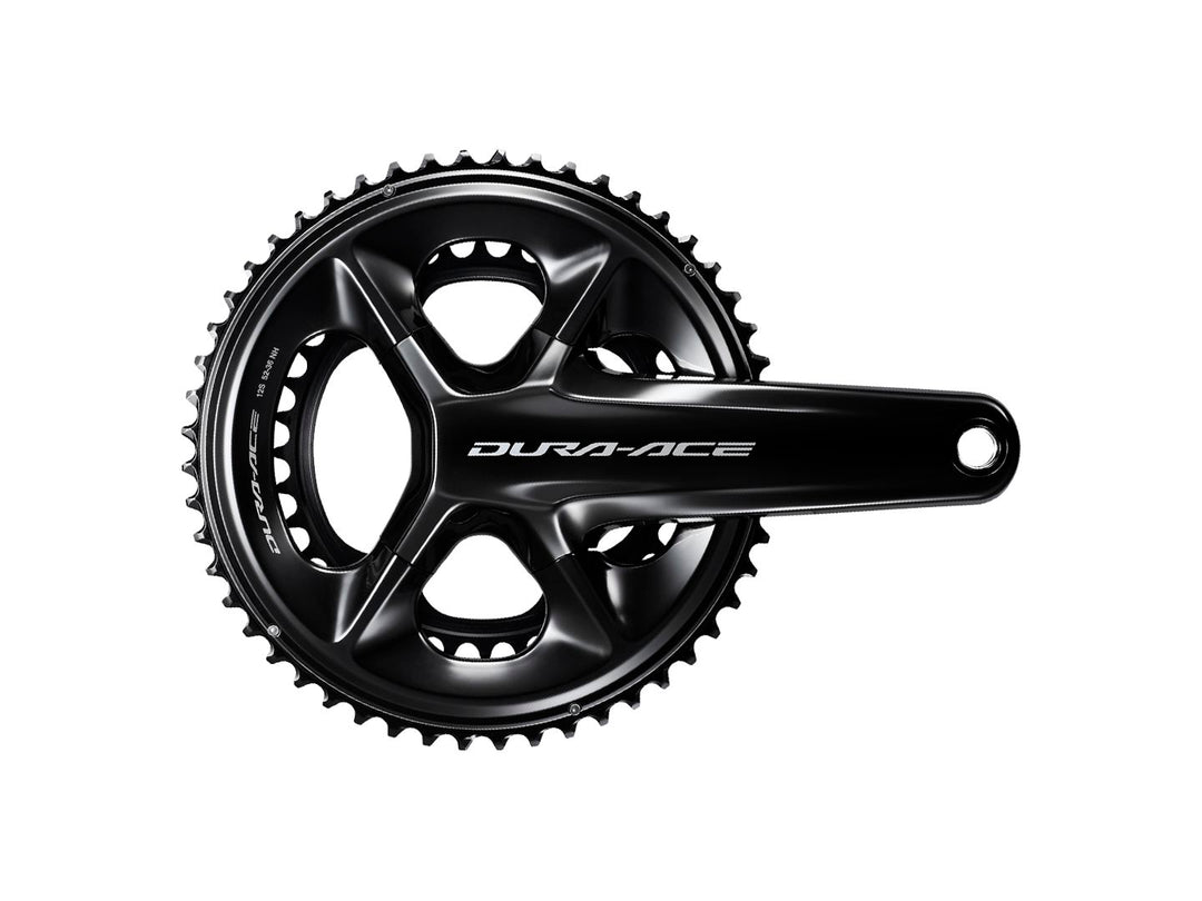 Cranksets and Arms Shimano Shimano Dura-Ace FC-R9200 Crankset - 172.5mm 12-Speed 52/36t Hollowtech II Spindle Interface BLK Black
