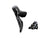Brake/Shift Lever - Drop Bar Shimano Shimano Dura-Ace ST-R9270F-L Di2 Shift/Brake Lever BR-R9270 Hydraulic Disc Brake Caliper - Left/Front 2x Flat Mount BLK Black