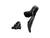 Brake/Shift Lever - Drop Bar Shimano Shimano Dura-Ace ST-R9270F-R Di2 Shift/Brake Lever BR-R9270 Hydraulic Disc Brake Caliper - Right/Rear 12-Speed Flat Mount BLK Black