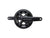 Cranksets and Arms Shimano Shimano Ultegra FC-08 Crankset - 170mm 11-Speed 52/36t 110 Asymmetric BCD Hollowtech II Spindle Interface BLK Dark Slate Gray