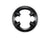 Chainrings Shimano Shimano Ultegra FC-R8100 12-Speed Chainring - 50t Asymmetric 110 BCD BLK NK Black