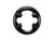 Chainrings Shimano Shimano Dura-Ace FC-R9200 12-Speed Chainring - 50t Asymmetric 110 BCD BLK NK Black