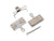 Disc Brake Pads Shimano Shimano G04S-MX Disc Brake Pads Springs - Metal Compound Stainless Steel Back Plate One Pair Gray