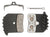 Disc Brake Pads Shimano Shimano H03C-MF Disc Brake Pad Spring - Metal Compound Finned Aluminum Backplate One Pair Dark Slate Gray