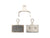 Disc Brake Pads Shimano Shimano K05S-RX Disc Brake Pad Spring - Resin Compound Stainless Steel Back Plate One Pair Light Gray