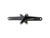Cranksets and Arms Shimano Shimano 105 FC-R7000 Crankset - 175mm 11-Speed W/O Rings 110 BCD Hollowtech Crank Arms Hollowtech II Spindle Interface BLK Dark Slate Gray