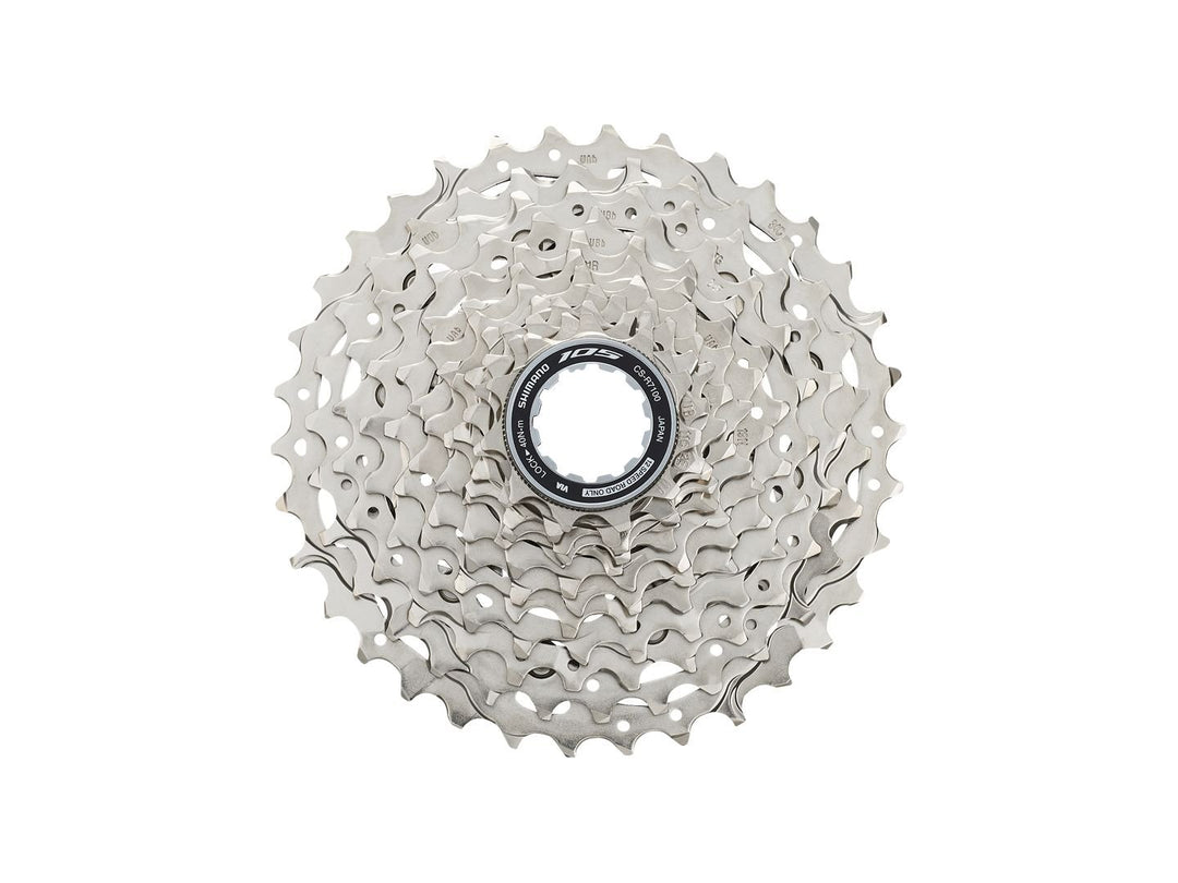Cassettes and Cogs Shimano Shimano 105 CS-R7101-12 Cassette - 12-Speed 11-34t HG L2 Silver Gray