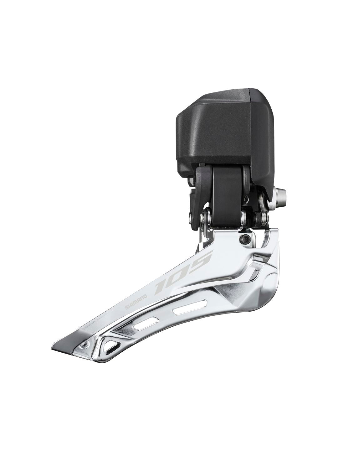 Front Derailleurs and Parts Shimano Shimano 105 FD-R7150 Di2 Front Derailleur - 2x For 2x12-Speed Braze-On Down-Swing BLK Lavender