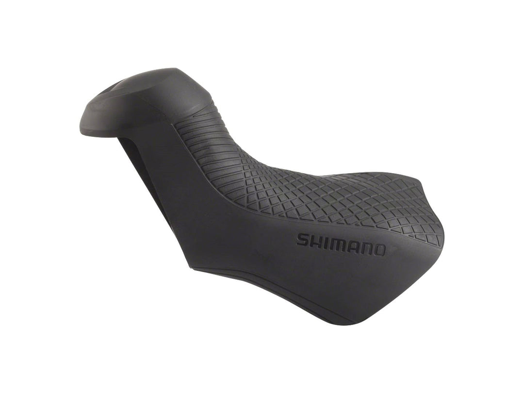 Brake Lever Hood Shimano Shimano Ultegra ST-R8070 Di2 STI Lever Hoods Black Pair Dark Slate Gray
