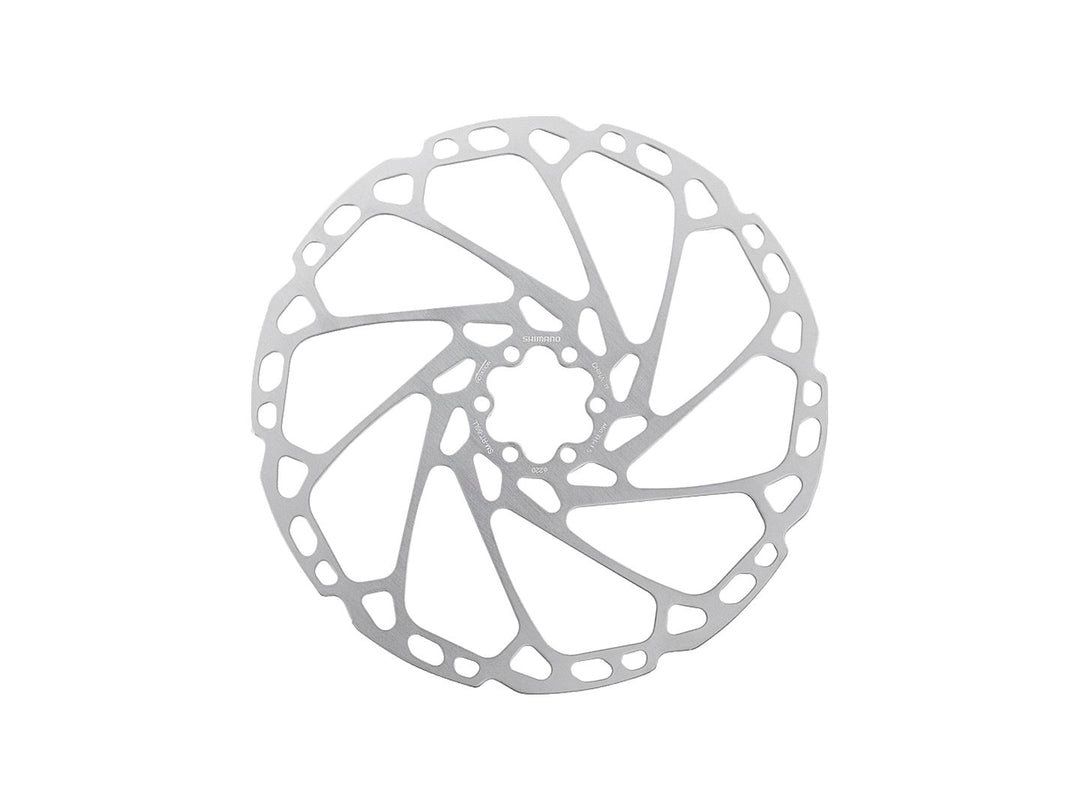 Disc Rotor Shimano Shimano SM-RT66 Disc Brake Rotor - 220mm 6-Bolt Gray