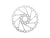 Disc Rotor Shimano Shimano SM-RT66 Disc Brake Rotor - 220mm 6-Bolt Gray
