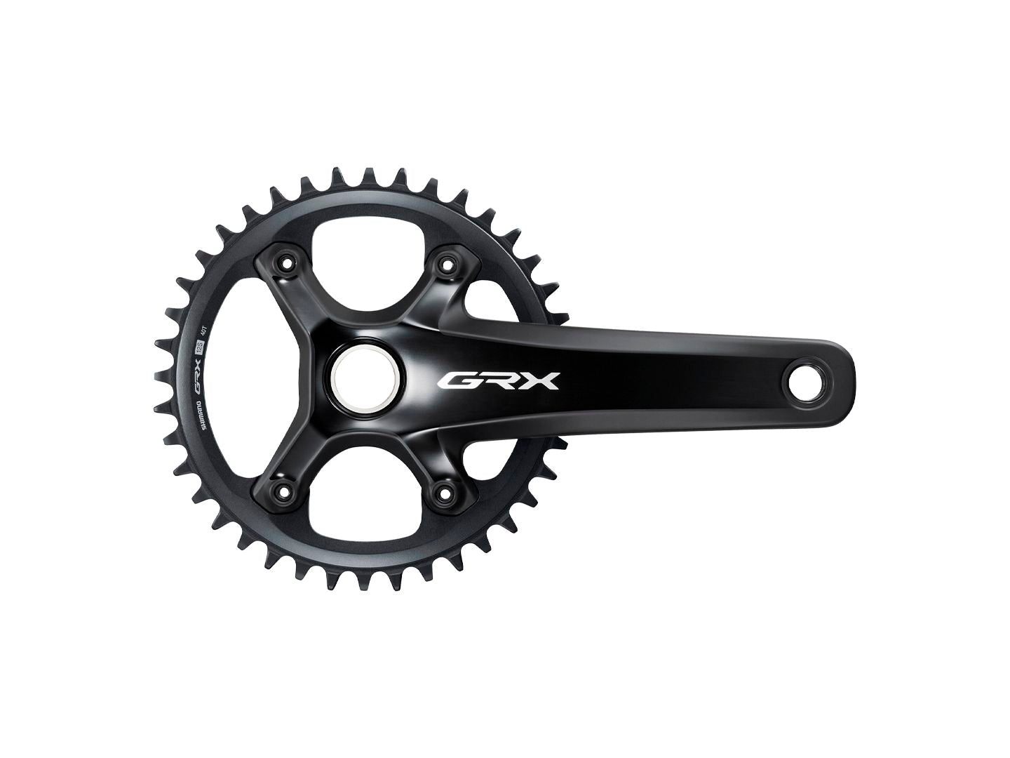 Shimano GRX FC-RX820-1 Crankset - 170mm 12-Speed 40t 110 BCD Hollowtech II BLK