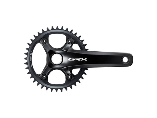 Shimano GRX FC-RX820-1 Crankset - 175mm 12-Speed 40t 110 BCD Hollowtech II BLK