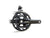 Cranksets and Arms Shimano Shimano GRX FC-RX820-2 Crankset - 172.5mm 12-Speed 48/31t 110/80 BCD Hollowtech II BLK Dark Slate Gray