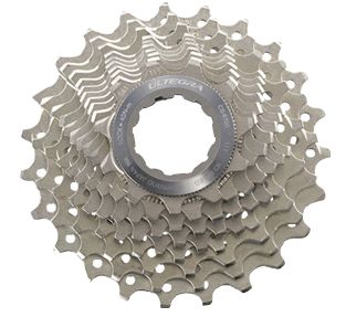Cassettes and Cogs Shimano Shimano Ultegra CS-6700 Cassette - 10 Speed 12-30t Silver Light Slate Gray