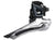 Front Derailleurs and Parts Shimano Shimano Ultegra FD-R8000 11-Speed Braze-On Front Derailleur Black Light Gray