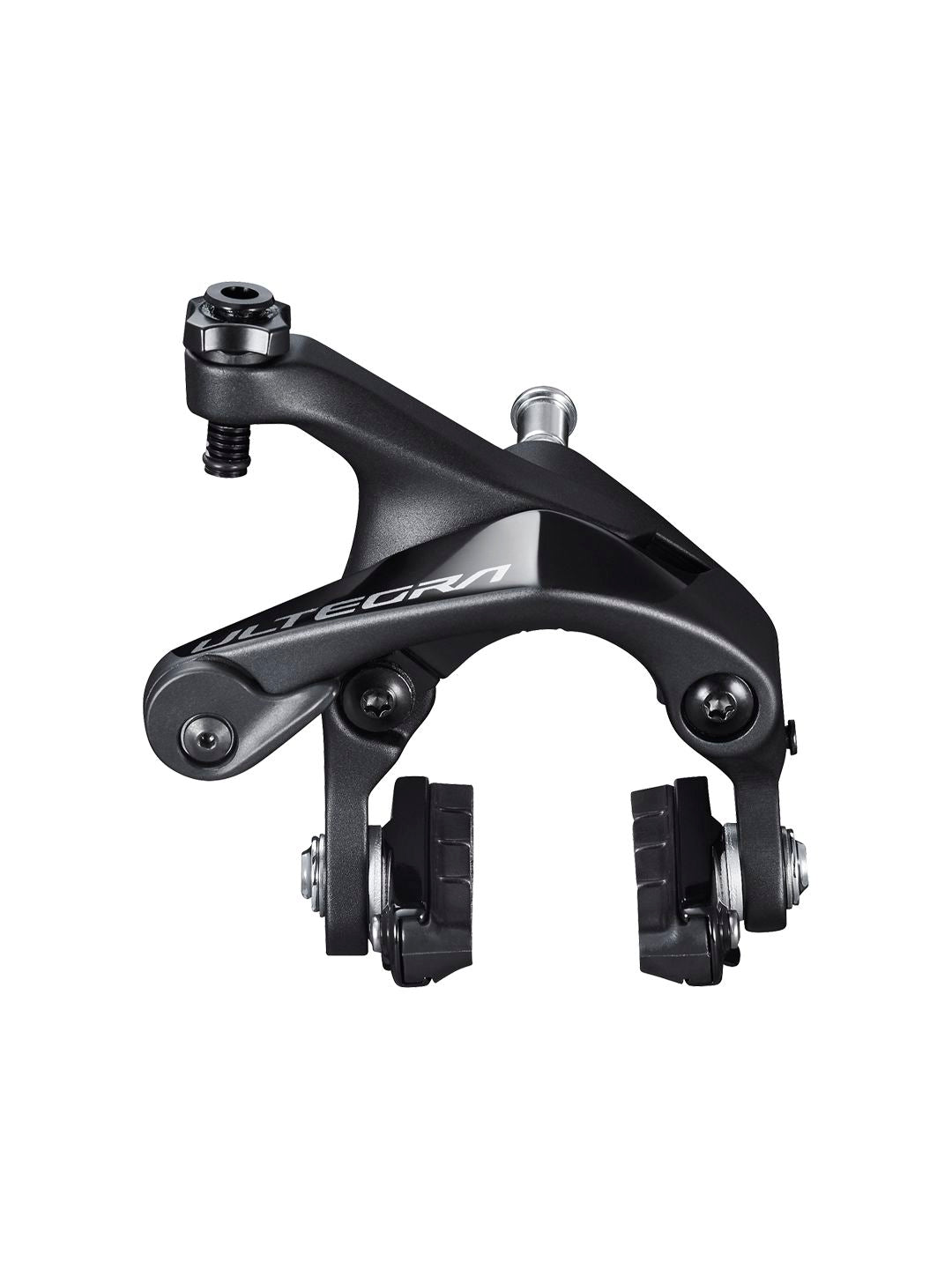 Disc Brake Calipers Shimano Shimano Ultegra BR-R8100-F Road Caliper Brake - Front Dual Pivot Black Dark Slate Gray