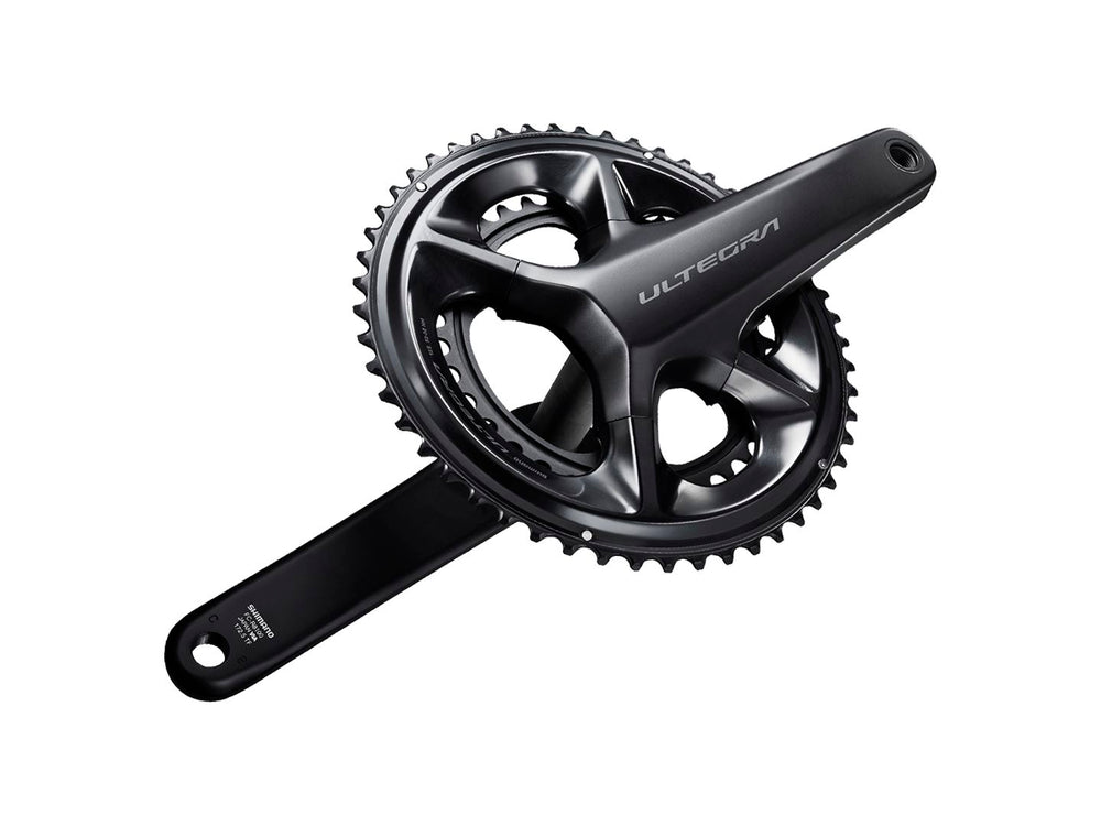 Cranksets and Arms Shimano Shimano Ultegra FC-R8100 Crankset - 175mm 12-Speed 52/36t Hollowtech II Spindle Interface BLK Black