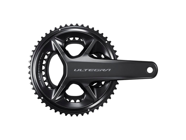 Cranksets and Arms Shimano Shimano Ultegra FC-R8100 Crankset - 175mm 12-Speed 52/36t Hollowtech II Spindle Interface BLK Dark Slate Gray