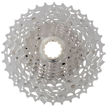 Cassettes and Cogs Shimano Shimano Deore XT CS-M771 Cassette - 10 Speed 11-36t Silver Dark Gray