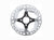 Disc Rotor Shimano Shimano Deore XT RT-MT800-S Disc Brake Rotor External Lockring - 160mm Center Lock Silver/BLK Light Gray