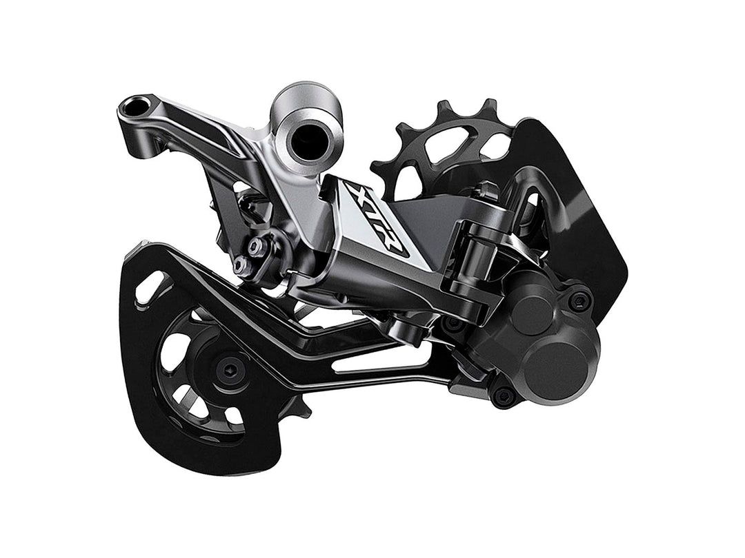 Rear Derailleurs Shimano Shimano XTR RD-M9100-SGS Rear Derailleur - 12 Speed Long Cage Gray With Clutch Black