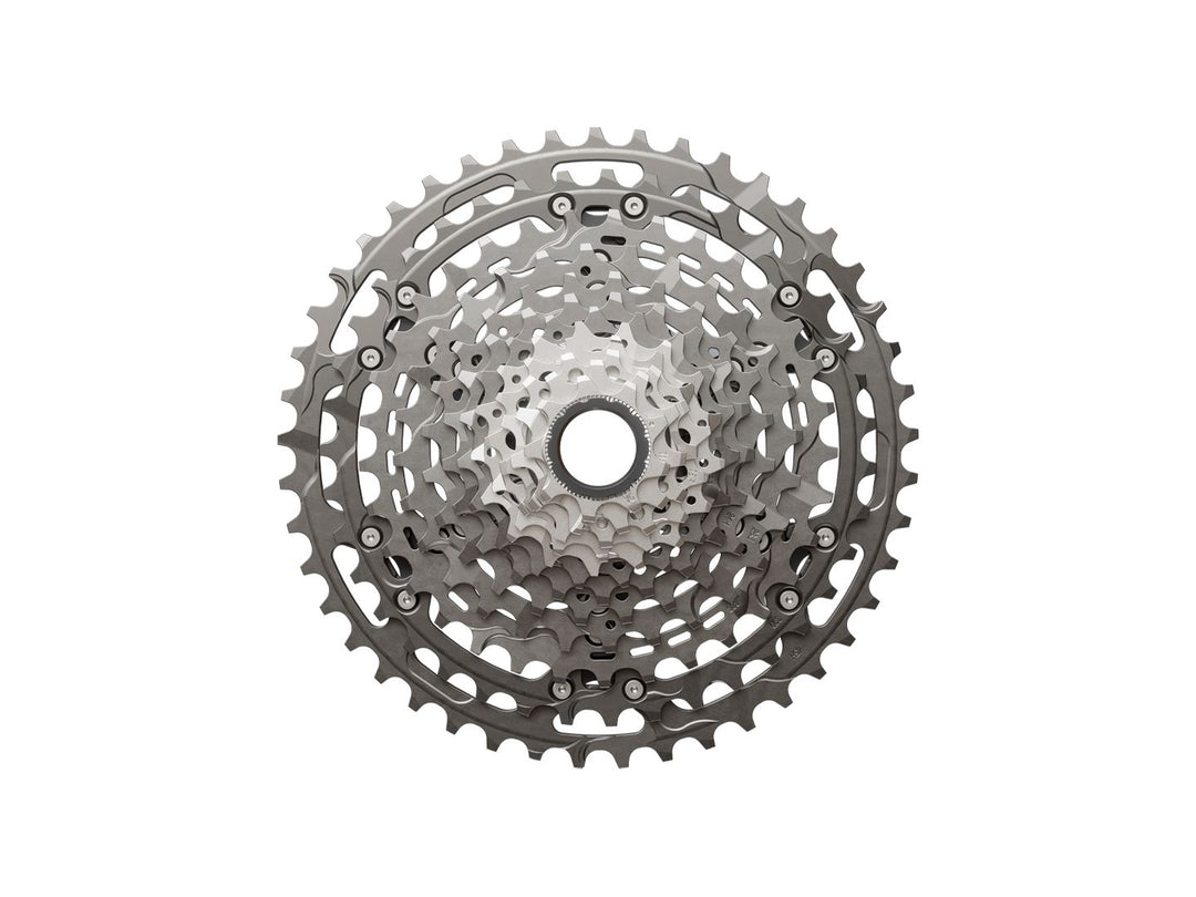 Cassettes and Cogs Shimano Shimano XTR CS-M9200-12 Cassette - 12-Speed 9-45t Hyperglide+ Micro Spline Gray Dim Gray