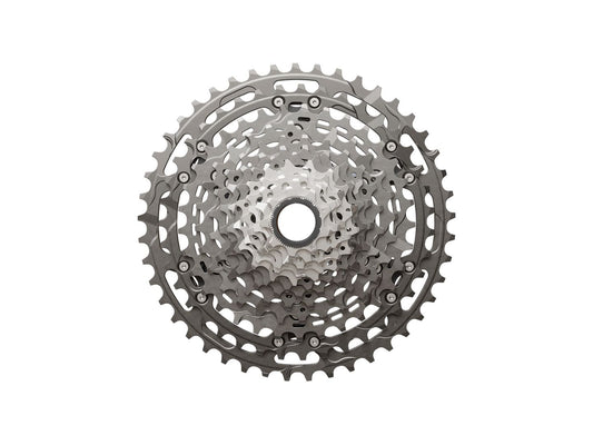 Cassettes and Cogs Shimano Shimano XTR CS-M9200-12 Cassette - 12-Speed 9-45t Hyperglide+ Micro Spline Gray Dim Gray