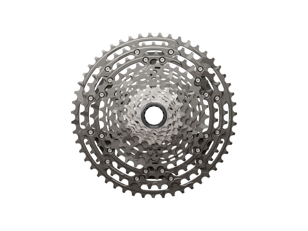 Cassettes and Cogs Shimano Shimano XTR CS-M9200-12 Cassette - 12-Speed 10-51t Hyperglide+ Micro Spline Gray Dim Gray