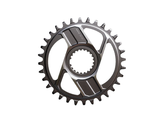 Chainrings Shimano Shimano XTR SM-CRM96 1x Direct Mount Chainring - 38t Shimano Direct Mount For 12-Speed HG+ Chain Fits M9200 M9220 Crank Dark Gray Dark Slate Gray