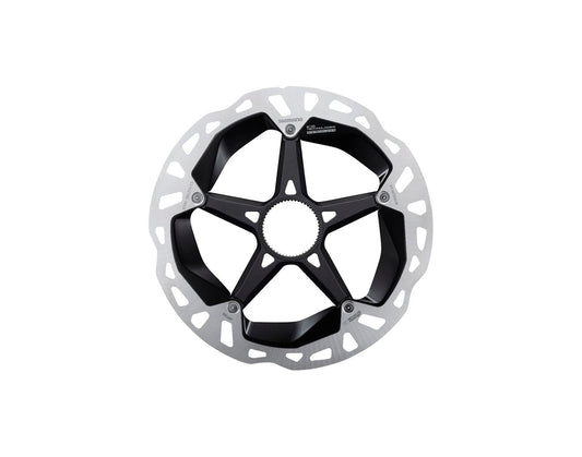 Shimano XTR RT-MT900-M Disc Brake Rotor - 180mm Center Lock Silver/Black