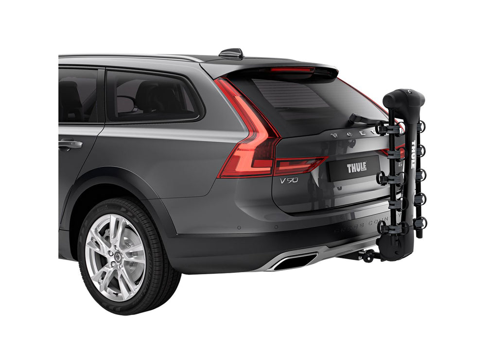 Auto Racks Thule Thule Apex XT Hitch Rack - 5-Bike 1-1/4" 2" Receiver Black Dark Slate Gray